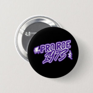 Retro Pro Roe 1973 Frauenrechte roe / wave Hinte Button
