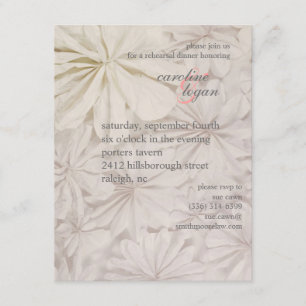 retro Probenabendessen laden ein Einladung