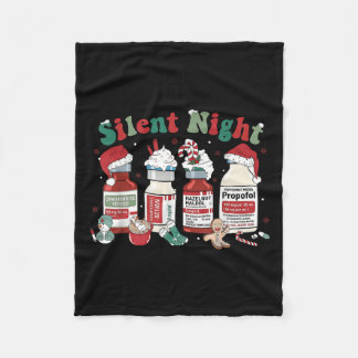 Retro Profol Stille Nacht Intensivstation Pflegend Fleecedecke