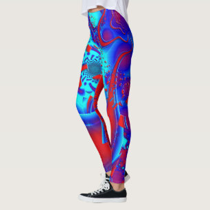 Retro Psychedelic Crazyness Leggings