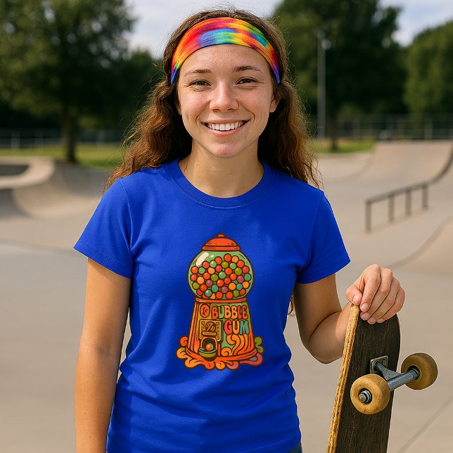 Retro Psychedelic Gumball Machine T-Shirt (Von Creator hochgeladen)