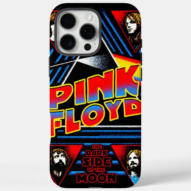 Retro-Psychedelic-Rock-inspiriertes abstraktes Git Case-Mate iPhone Hülle (Rückseite)
