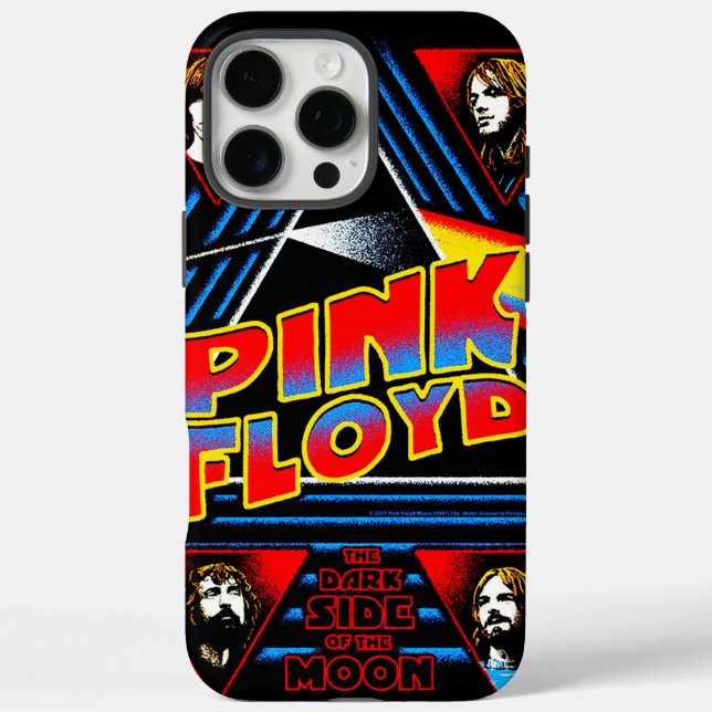 Retro-Psychedelic-Rock-inspiriertes abstraktes Git Case-Mate iPhone Hülle (Rückseite)