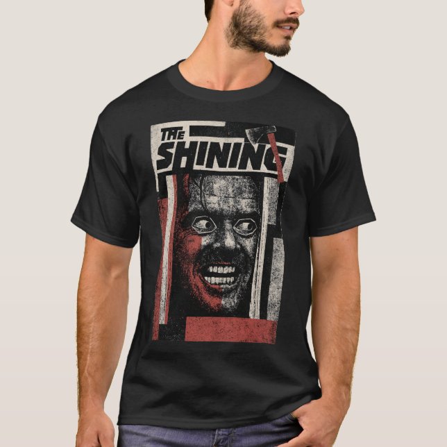 Retro Psychological Horror Film Art T-Shirt (Vorderseite)