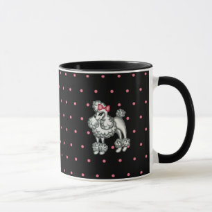 Retro Pudel Kaffeetasse