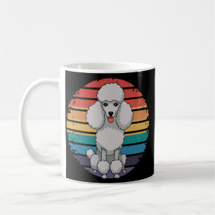 Retro Pudel Liebhaber Hundegeschenke für Pudelbesi Kaffeetasse