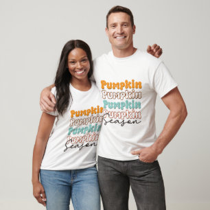 Retro Pumpkin-Jahreszeit - Fall T-Shirt