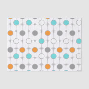 Retro Punkte und Sternexplosion-Seidenpapier Seidenpapier