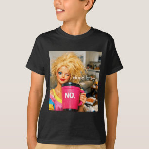 Retro-Puppen-Gesicht-Meme-Puppen Plastik ekelhafte T-Shirt