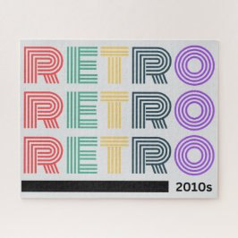 RETRO-Puzzle der 2010er - Tausendjähriges Rückwärt Puzzle