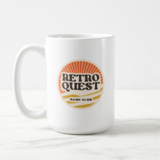 Retro Quest Old School Gamer Kaffeetasse