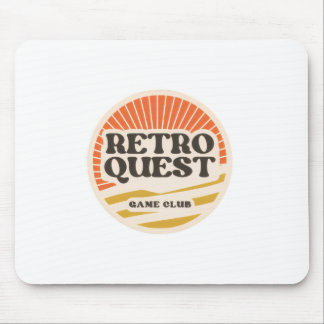 Retro Quest Vintage Gaming Mousepad