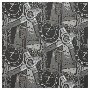 Retro Racing Oldtimer Details Grafikdesign Stoff