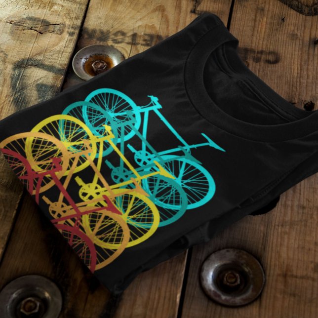Retro-Radfahren, Road-Bike T-Shirt (Von Creator hochgeladen)