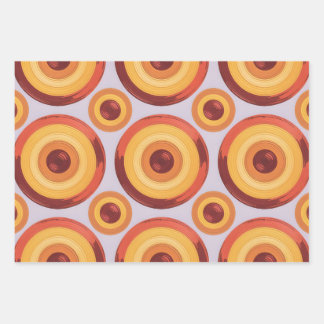 Retro-Radiance Geschenkpapier Set