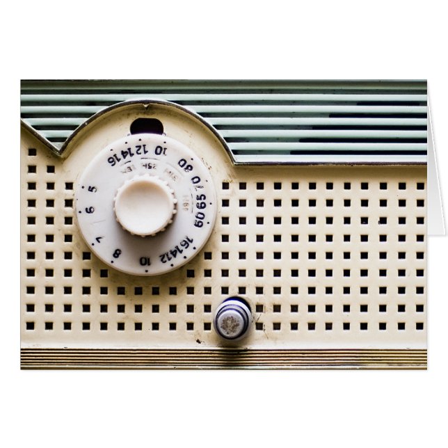 Retro-Radio (Vorderseite (Horizontal))