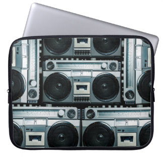 Retro-Radio Boombox Laptopschutzhülle