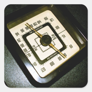 Retro Radio Dial 03 Aufkleber