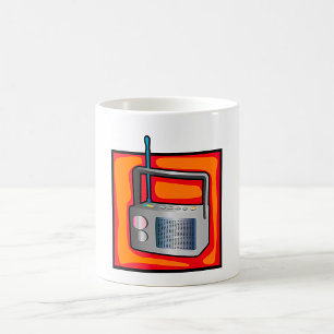 Retro-Radio Kaffeetasse