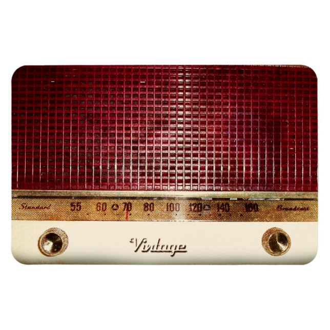 Retro-Radio Magnet (Horizontal)