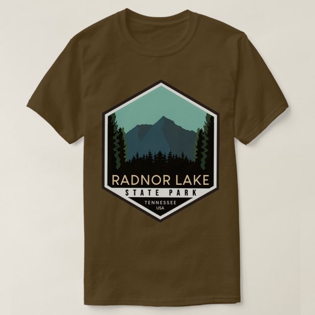 Retro Radnor Staat Park Tennessee T-Shirt (Design vorne)