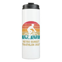 Retro-Radsport-Sonnenuntergang-Custom-Triathlon
