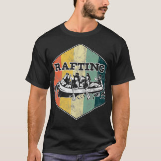Retro Rafting Team Rafter Hobby Wassersport T-Shirt
