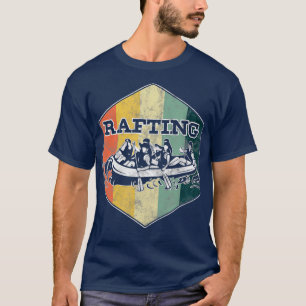 Retro Rafting Team Rafter Hobby Wassersport T-Shirt