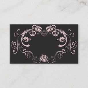 Retro Rahmen Visitenkarte