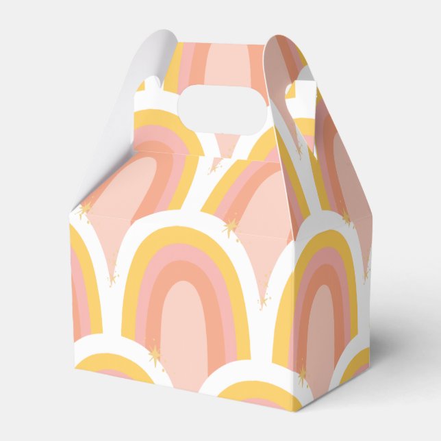 Retro Rainbow Geschenkschachtel (Vorderseite)