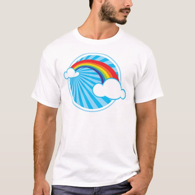 RETRO RAINBOW T-Shirt (Vorderseite)