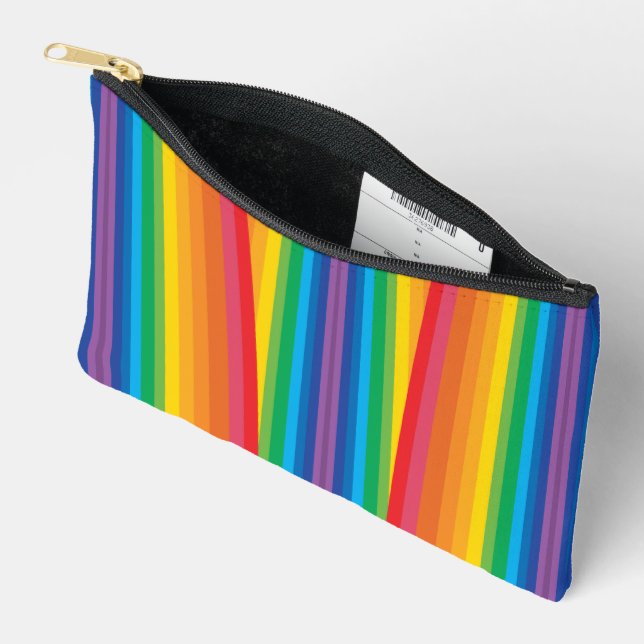 Retro Rainbows Kleiner Beutel (Offen)