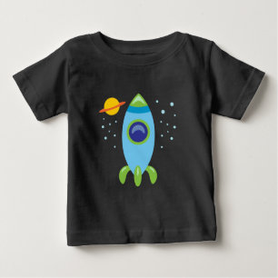 Retro-Rakete Baby T-shirt