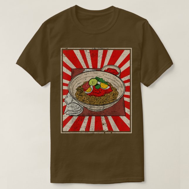 Retro Ramen T-Shirt (Design vorne)