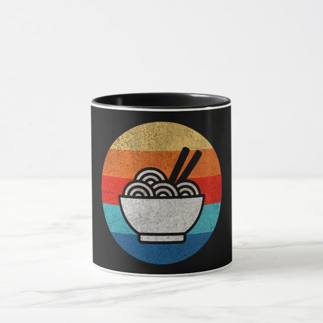 Retro-Ramen Tasse (Zentrum)