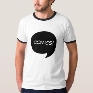 Retro-Raster-Pop-Art-Sprechblase T-Shirt