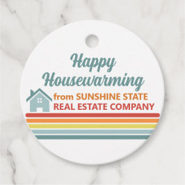 Retro Real Anwesen Company House Marketing Geschenkanhänger