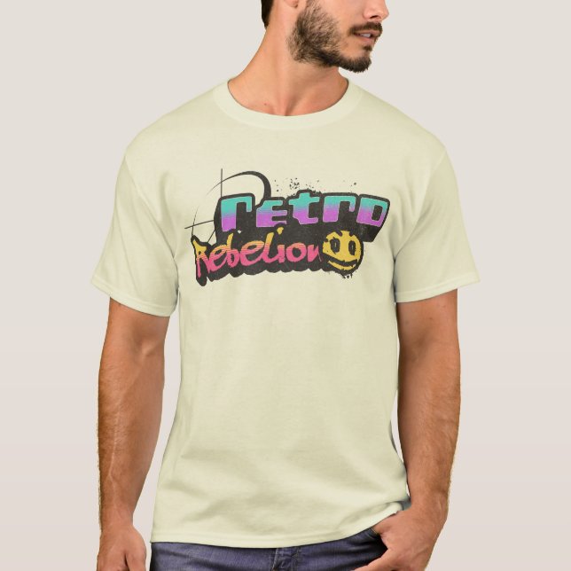 RETRO Rebellion T-Shirt (Vorderseite)