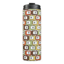 Retro-Rechtecke mit Sternexplosionen