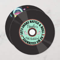 Retro Record 1950er 50er Jahre Geburtstagspartei