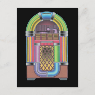 Retro Record Hop Jukebox Music Wiedersehen Einladu Einladung