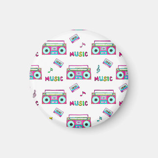 Retro-Recorder-Band nahtlos Magnet