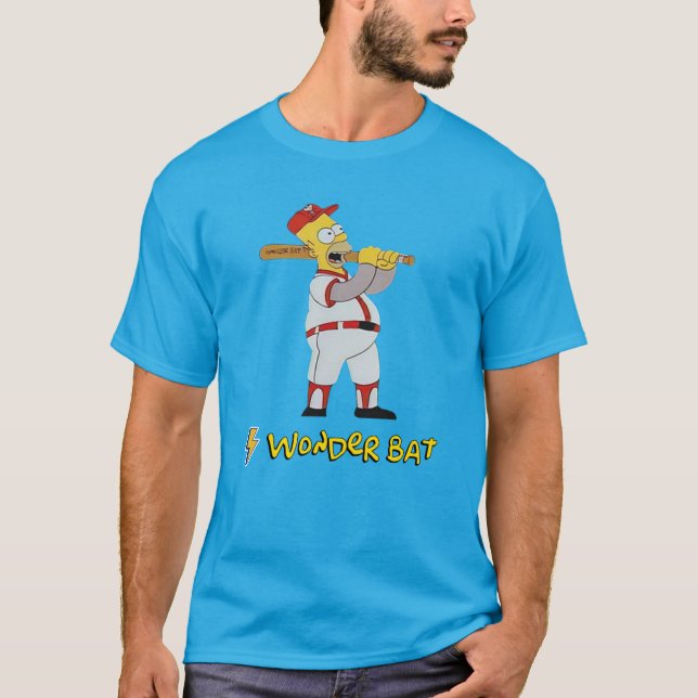Retro Recreation Wonder Bat T-Shirt (Vorderseite)