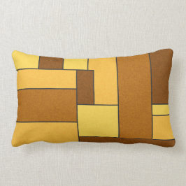 RETRO RECTANGLES BROWN YELLOW ORANGES PATTERNS TEM LENDENKISSEN