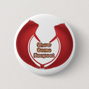 Retro Red Hakuna Matata Geschenke zeigen etwas Res Button