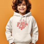 Retro Red White Merry alles Frohe Weihnachten Hoodie<br><div class="desc">Retro Merry alles Frohe Weihnachten! Dieses Design ist perfekt für jede Jahreszeit! Ob Urlaub oder nicht, es ist eine ausgezeichnete Art, Ihren Weihnachtsjubeln zu zeigen. Gönnen Sie sich, Ihren Freunden und Ihrer Familie ein frohes Weihnachtsfest!</div>