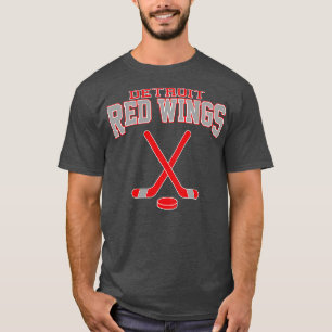 Retro Red Wings Hockey Team 1 T-Shirt
