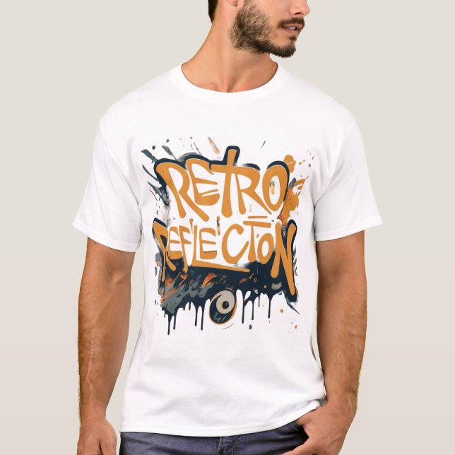 Retro-Reflektion T-Shirt (Vorderseite)