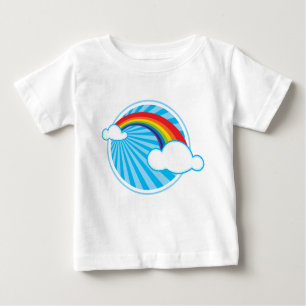 RETRO REGENBOGEN BABY T-SHIRT