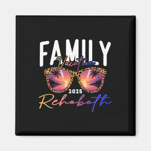 Retro Rehoboth Beach Delaware Sonnenbrillen Sommer Magnet